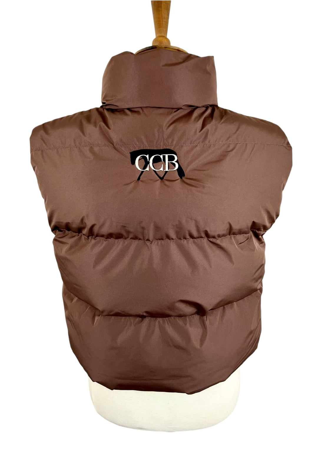 CCB Cropped Vest (Brown)
