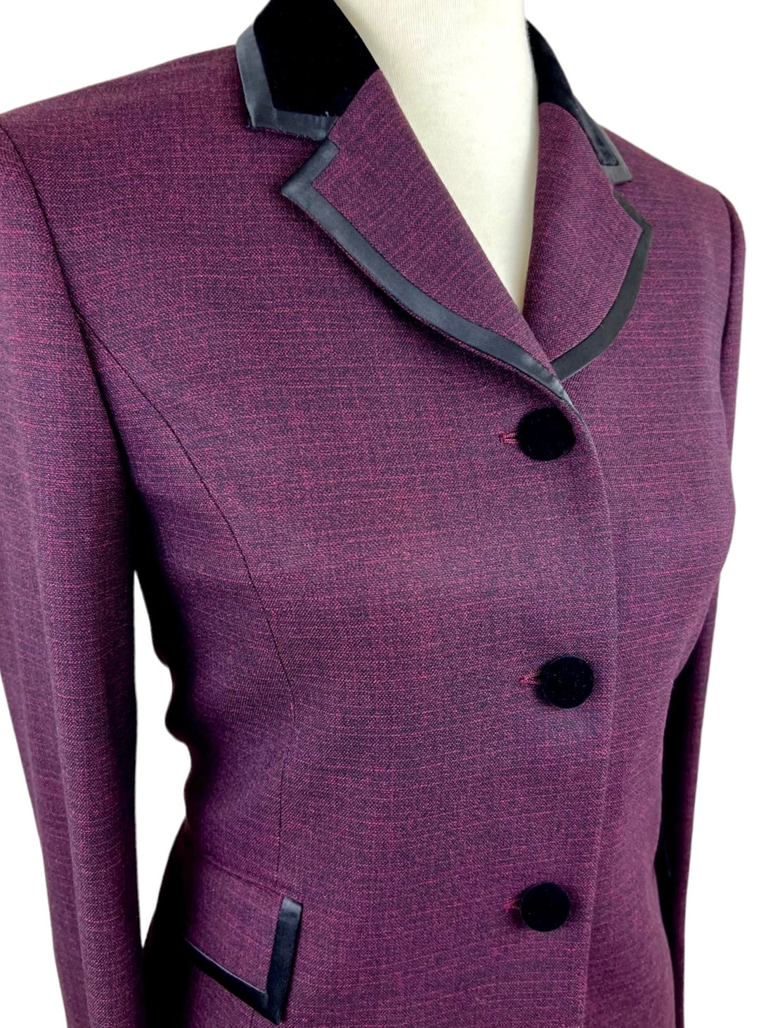 Maroon Show Coat (Size 6/8 Short)