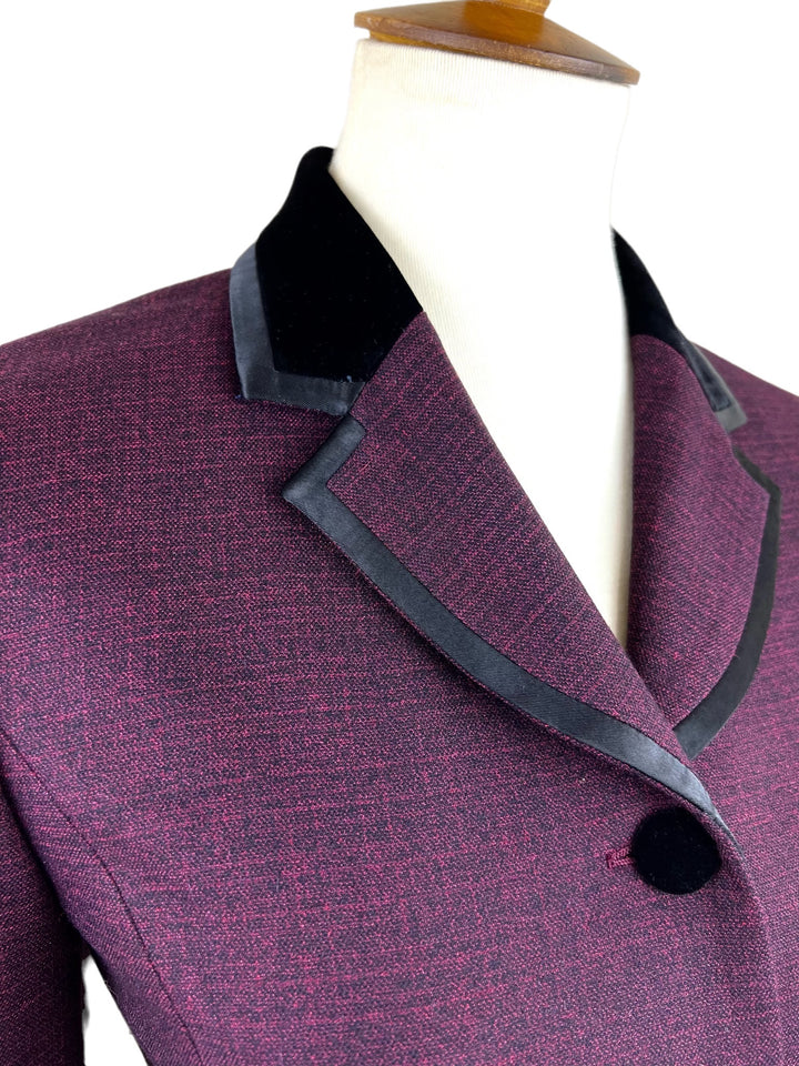 Maroon Show Coat (Size 6/8 Short)