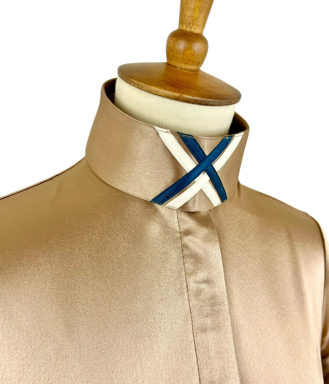 Bronze Silk Hunt Shirt (Size 34)