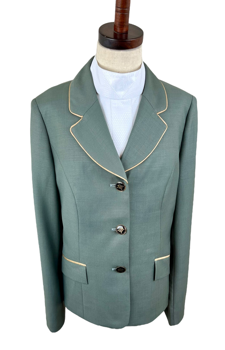 Youth Sage Green Hunt Coat + Dickie - Ref. 186