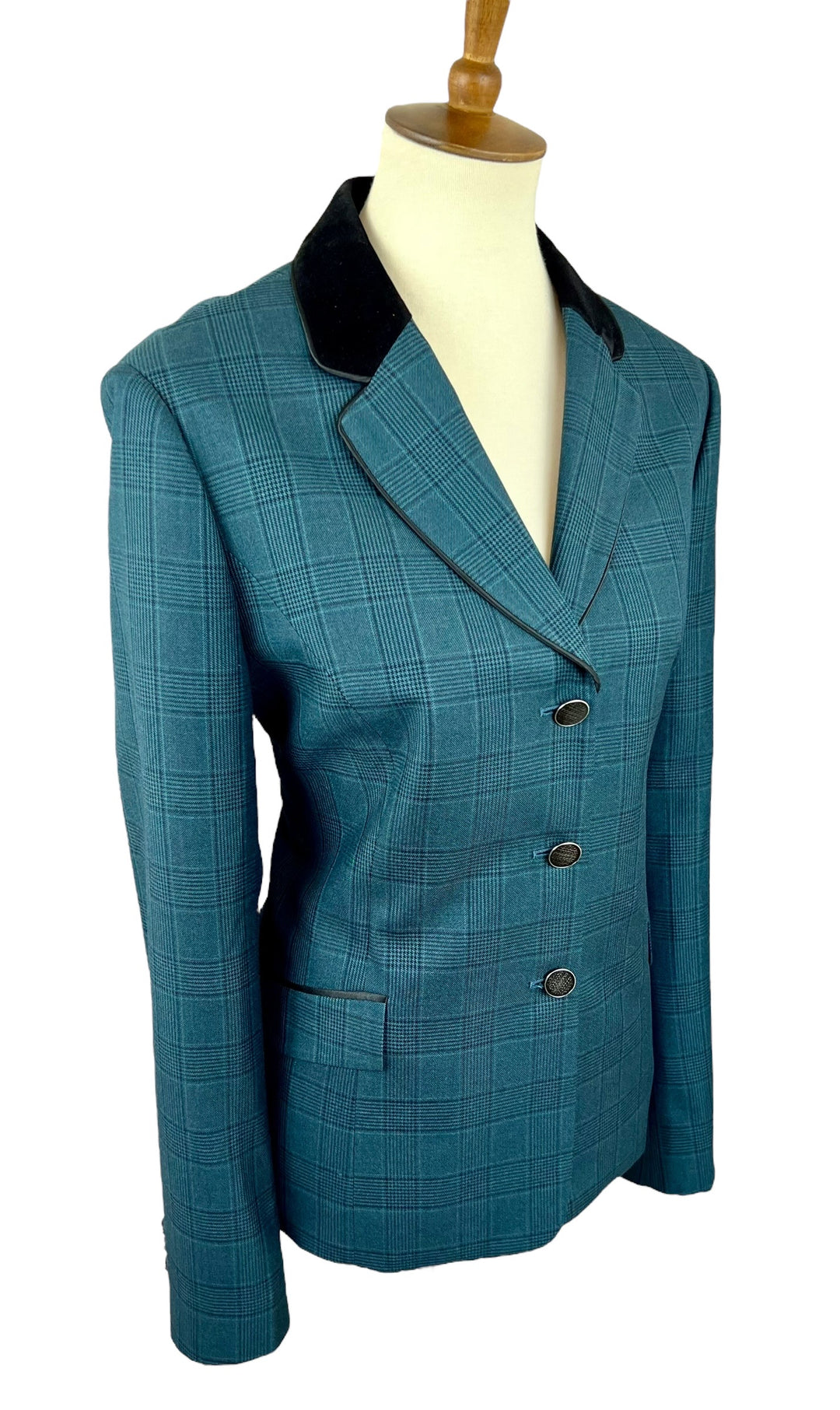 Green w/ Black Hunt Coat (Size 12) - Ref. 220
