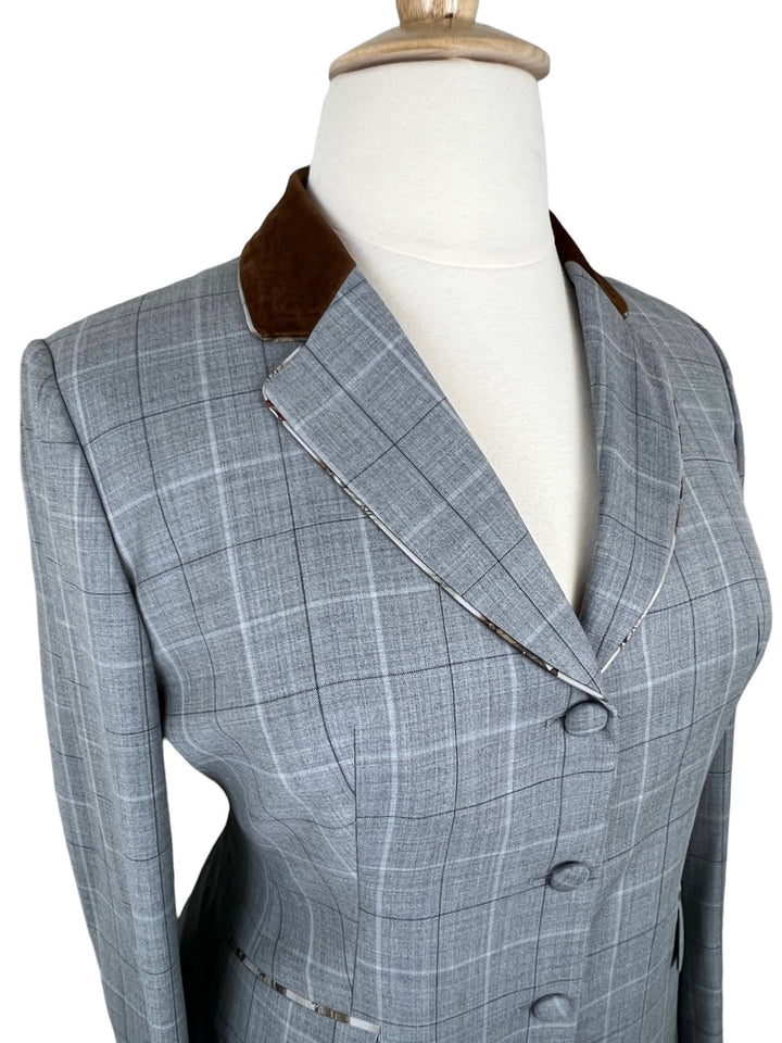 Gray Plaid Show Coat (12 Short)