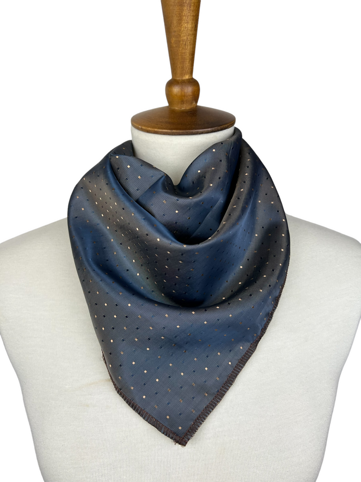 Gold Micro Dot Scarf