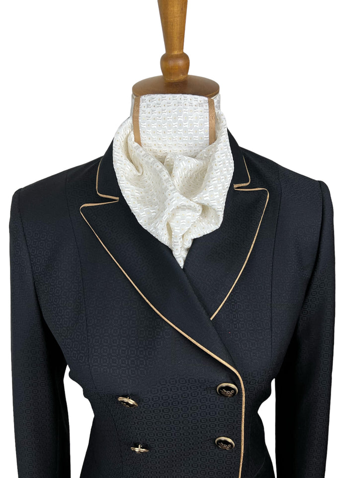 Gold Micro Dot Stock Tie